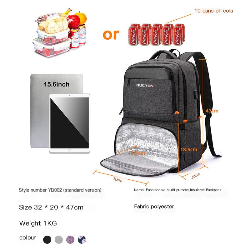 Laptop & Lunch Backpack