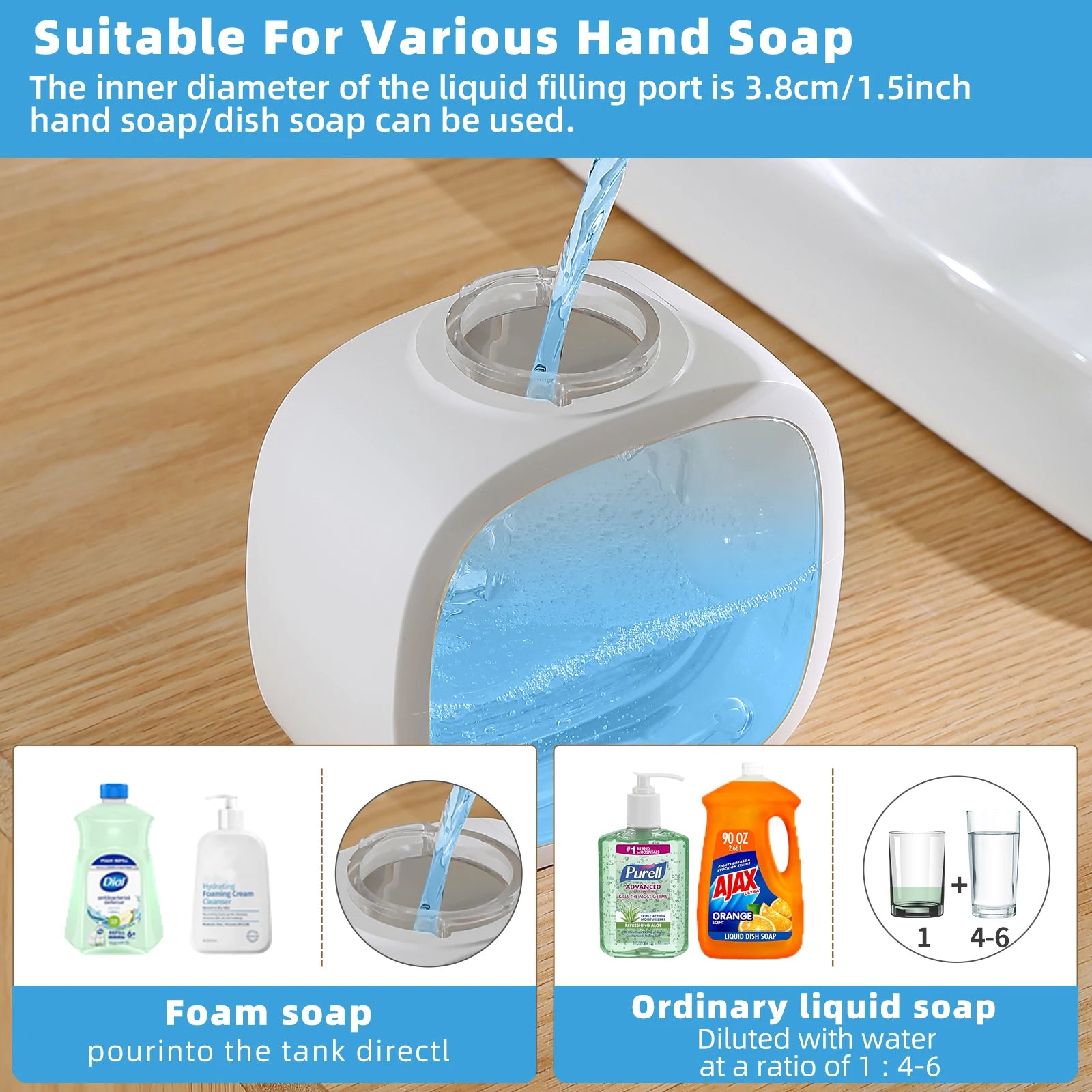 Automatic Foaming Hand Soap Dispenser