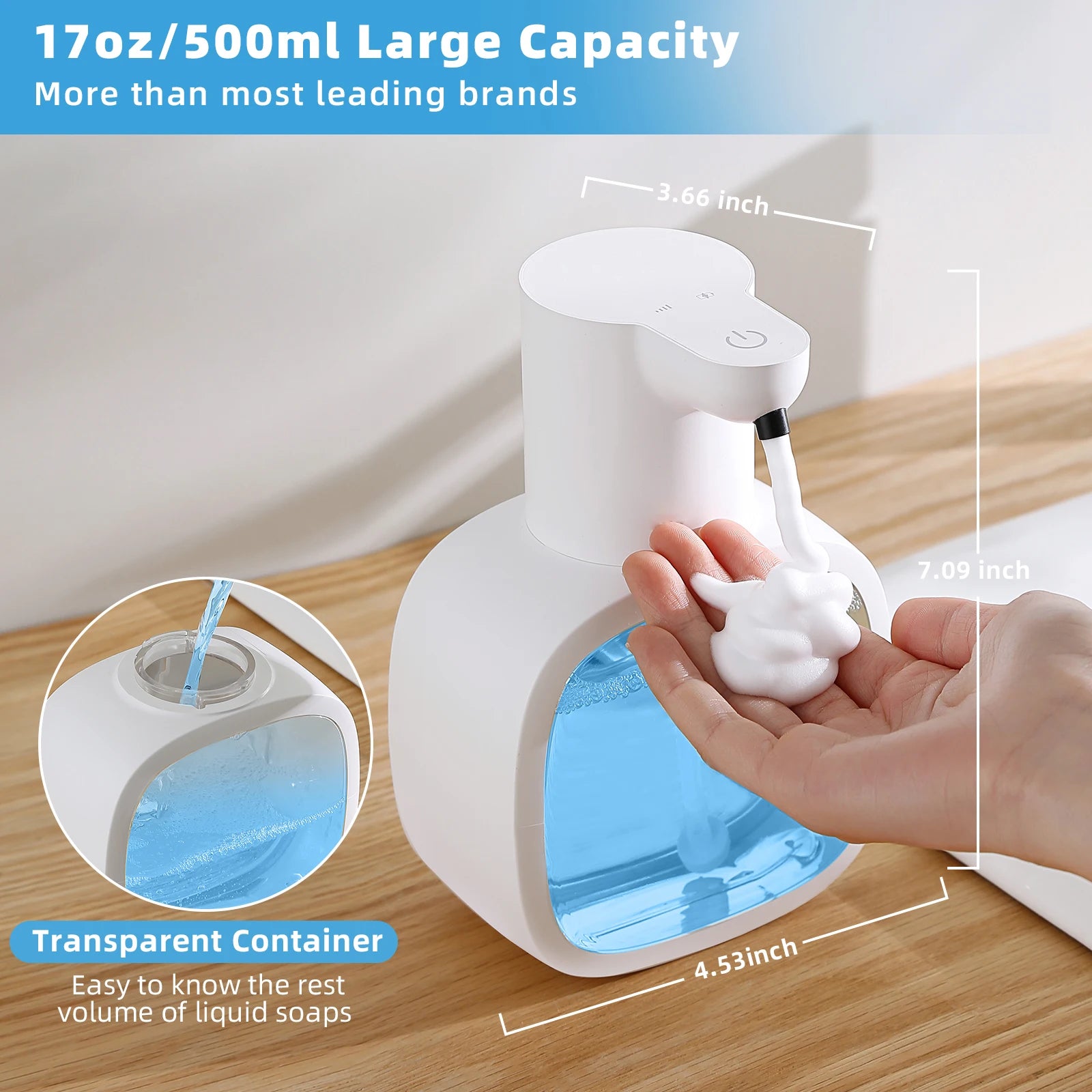 Automatic Foaming Hand Soap Dispenser